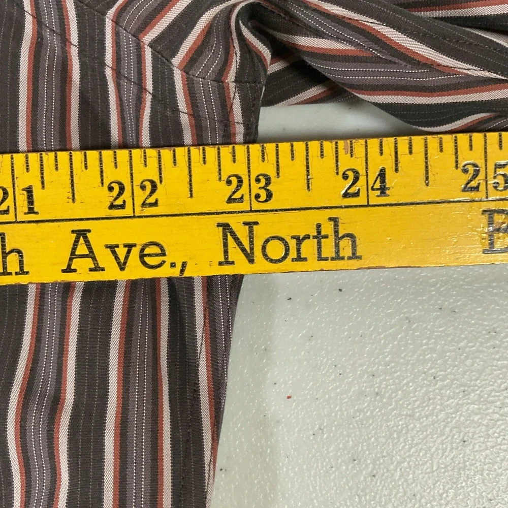 BANANA REPUBLIC Shirt Mens Large Button Up Non Iron Tailored Slim‎ Fit. K23
